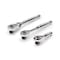 Tekton 3/8 Inch Drive Quick-Release Small Body Ratchet Set, 3-Piece (3, 6 in., 6 in. flex) SRH99122 - alternate 1